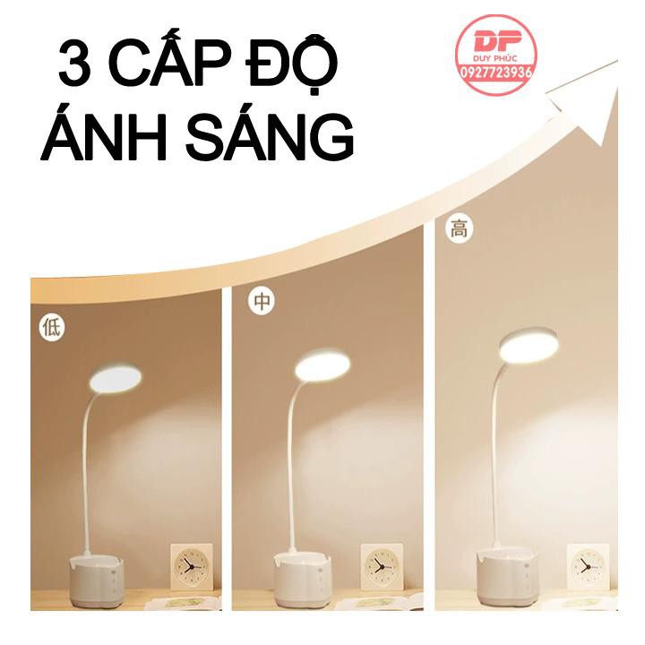 ĐÈN BÀN HỌC SẠC TÍCH ĐIỆN DP-6055 VÀ DP-6056 – ÁNH SÁNG TRẮNG DỊU CHỐNG CẬN