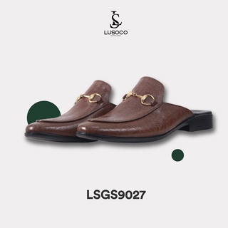 Giày sục da nam cao cấp lusoco - lsgs9027