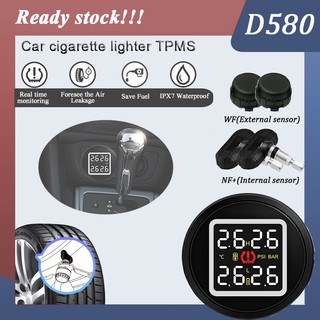 Hệ Thống Giám Sát Áp Suất Lốp Xe Hơi Careud D580 DIY TPMS Với 4 Cổng USB