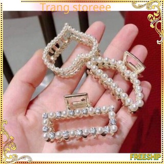 Kẹp Tóc ❤️FREESHIP❤️ Sét 3 kẹp tóc đính đá hàn quốc Trang Storeee