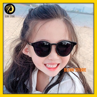Kính mát trẻ em ( 3-6 tuổi ) phong cách thời trang Hàn Quốc gọng nhựa PV siêu nhẹ và bền chỉ 15g