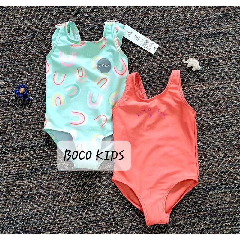 Đồ bơi bikini màu sắc cho bé gái George Auth