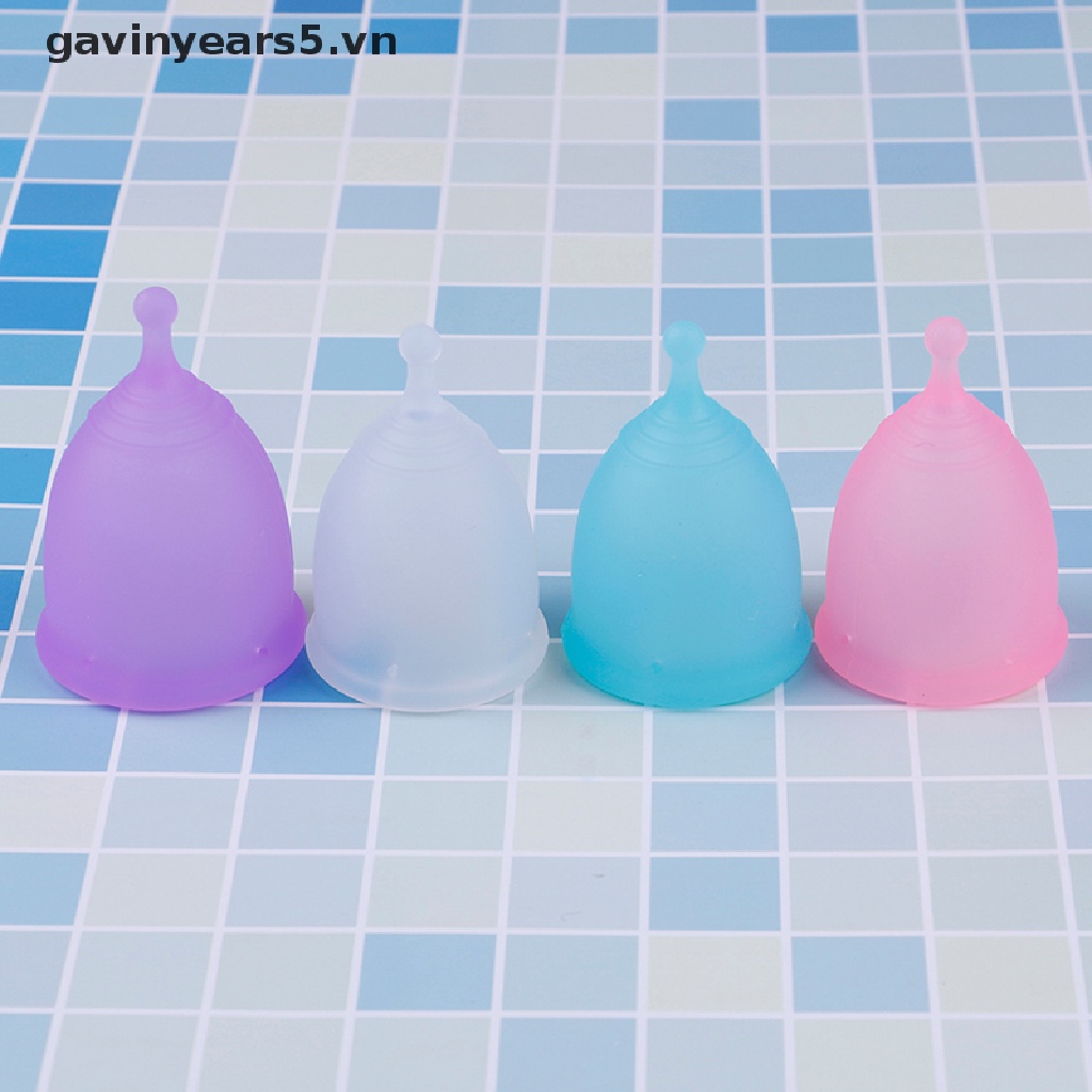 [Hàng mới về] Cốc nguyệt san bằng silicon mềm cấp y tế an toàn có thể tái sử dụng cho nữ