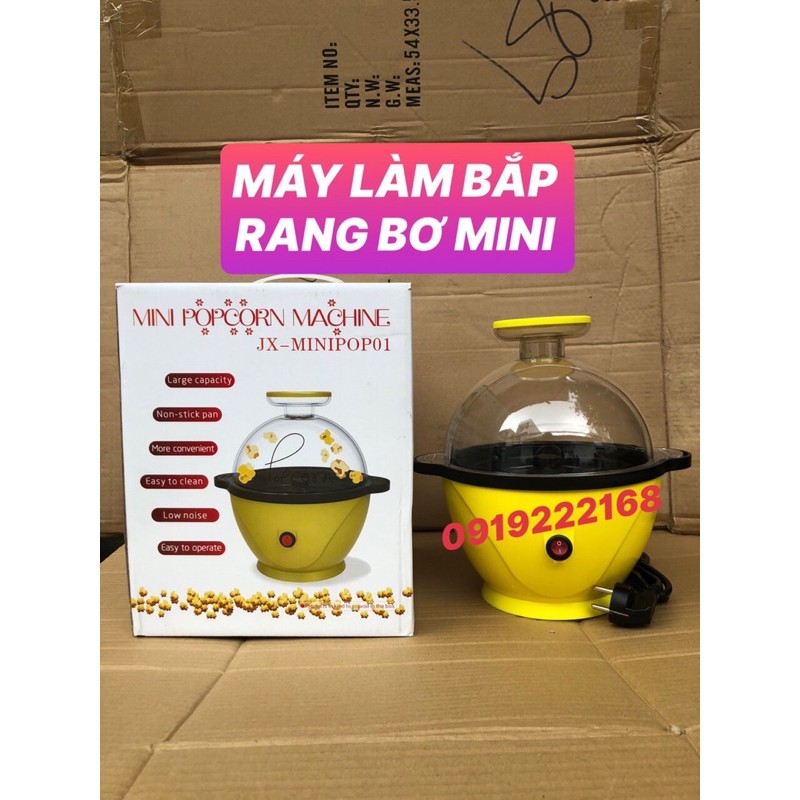 🍿 MÁY LÀM BẮP RANG BƠ JX-MINIPOP01 ETON CHÍNH HÃNG