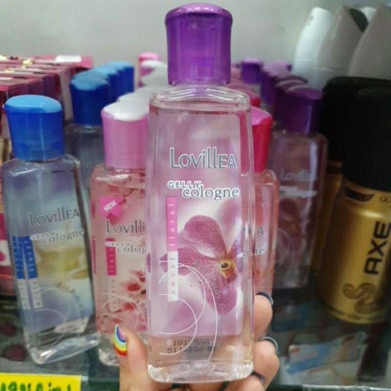 Nước hoa dạng gel lovillea màu tím 100ml