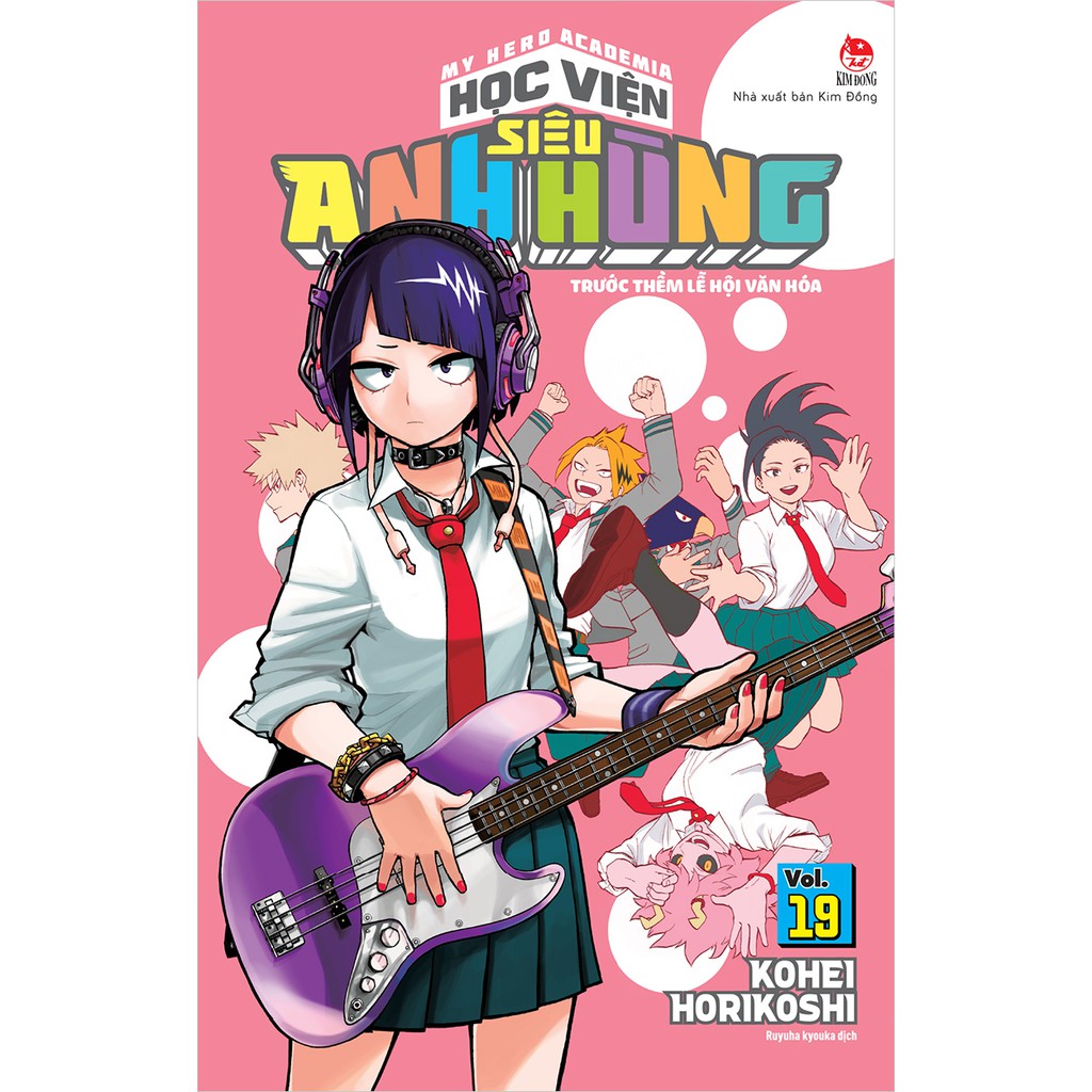 Truyện tranh Học viện siêu anh hùng - Tập 19 - My Hero Academia - Boku No Hero Academia - NXB Kim Đồng