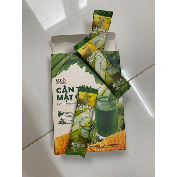 Bột cần tây, cần tây Mật Ong, hộp 14 gói, giúp giảm cân, dáng đẹp, thanh lọc cơ thể
