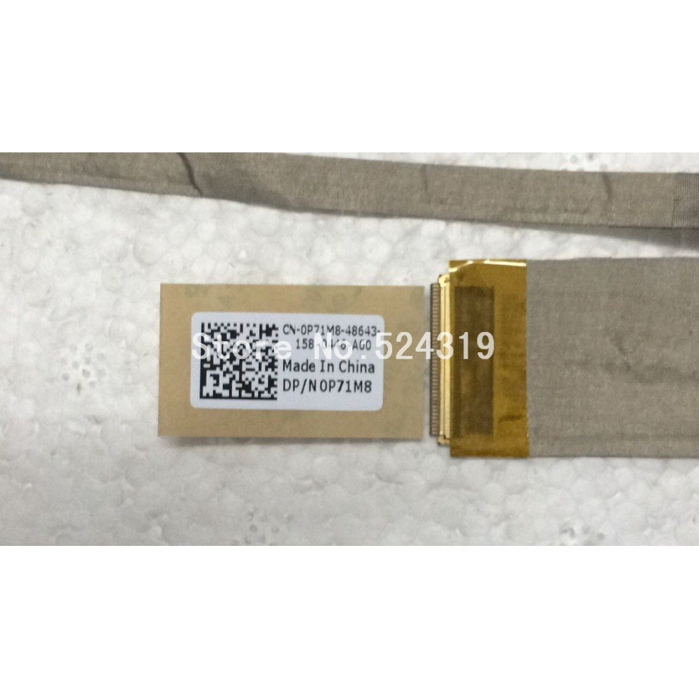 Dây cáp màn hình LCD cho Dell 14R N4010 ddum8ath001 0p71m8 cáp lcd