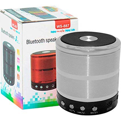 Loa Bluetooth USB Thẻ Nhớ Wster WS-887 -Dc2468 âm thanh siêu hay