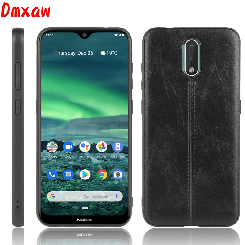 Ốp Điện Thoại Lưng Da Thời Trang Cho Nokia 2.3 3.2 4.2 7.1 6.1 7 Plus X6 8 Sirocco