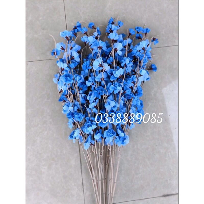ẢNH THẬT - Cành Đào Giả Cành Đào Râu 1m Trang Trí Tết Cực Đẹp đủ màu - hàng đẹp và sẵn kho