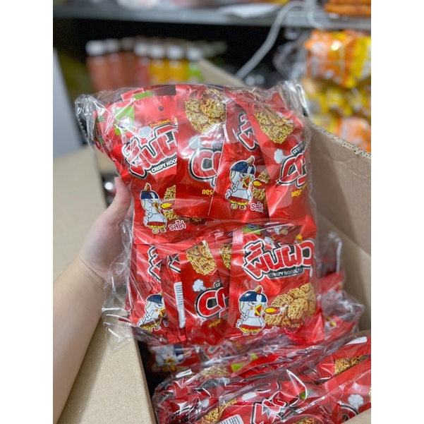 1 bịch Mì tôm trẻ em vị gà cay Thái Lan(12gói x38g)