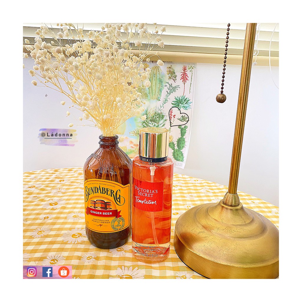 Xịt dưỡng thể toàn thân Bodymist Temptation- Victoria's Secret