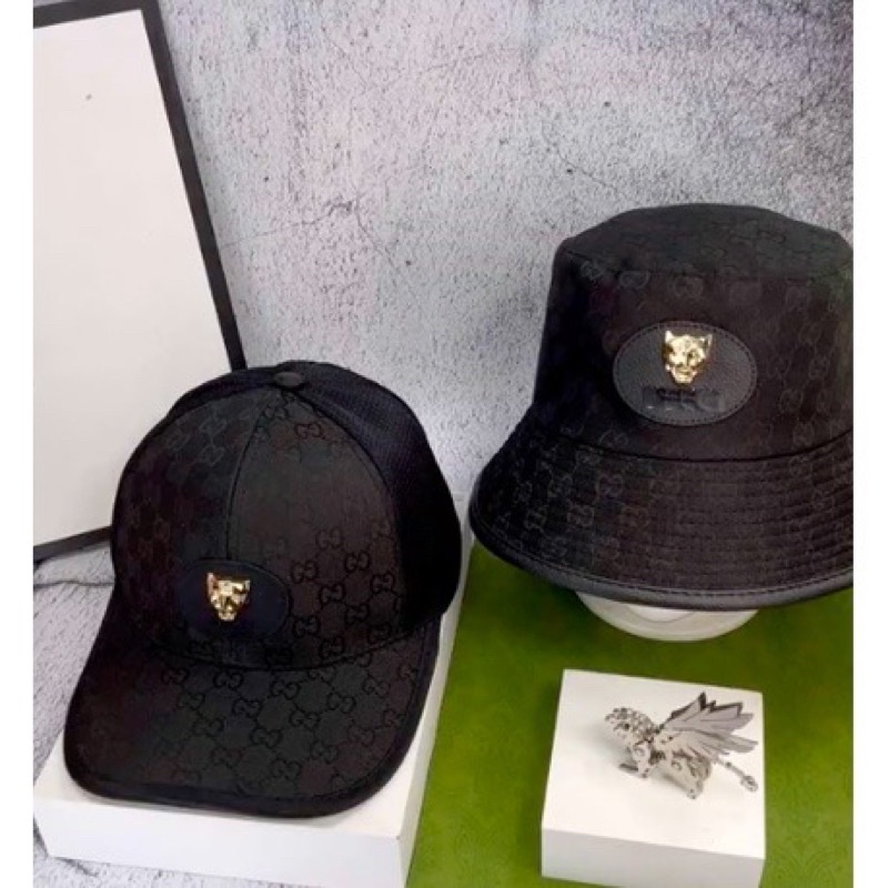 Cặp nón tình nhân , bucket- nón kết nam nữ gc logo đầu thú cao cấp