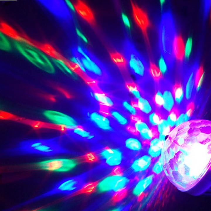 Bóng đèn led xoay 360 độ Led 7 màu