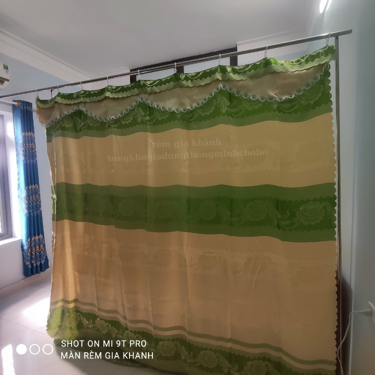 Rèm cửa Ri đô móc thẳng rèm thử đồ thay đồ live màn cửa sổ ngăn phòng cản nắng