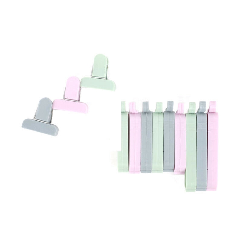 Set 12 kẹp miệng túi nhựa Mini