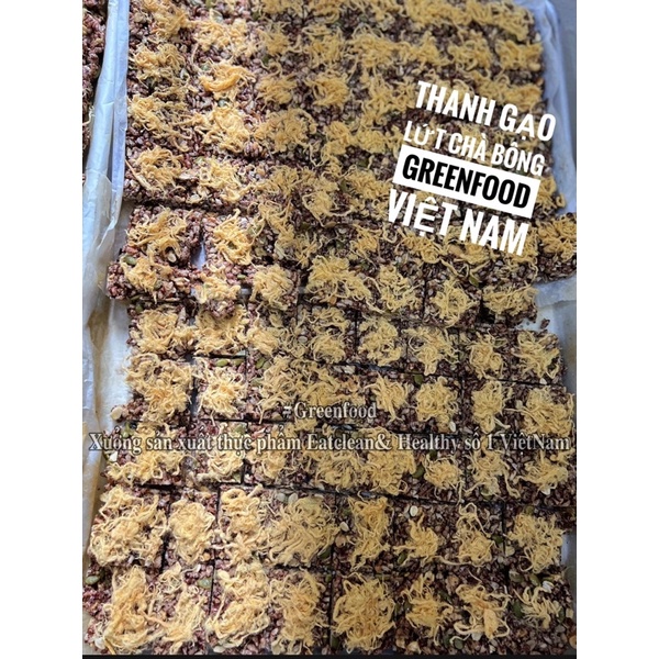 COMBO/ Hũ Biscotti Cao Cấp 300gr và Thanh Gạo lứt 250gr Thương hiệu Greenfood Hỗ Trợ Ăn Kiêng, Giảm Cân Tiện Lợi, TKiệm