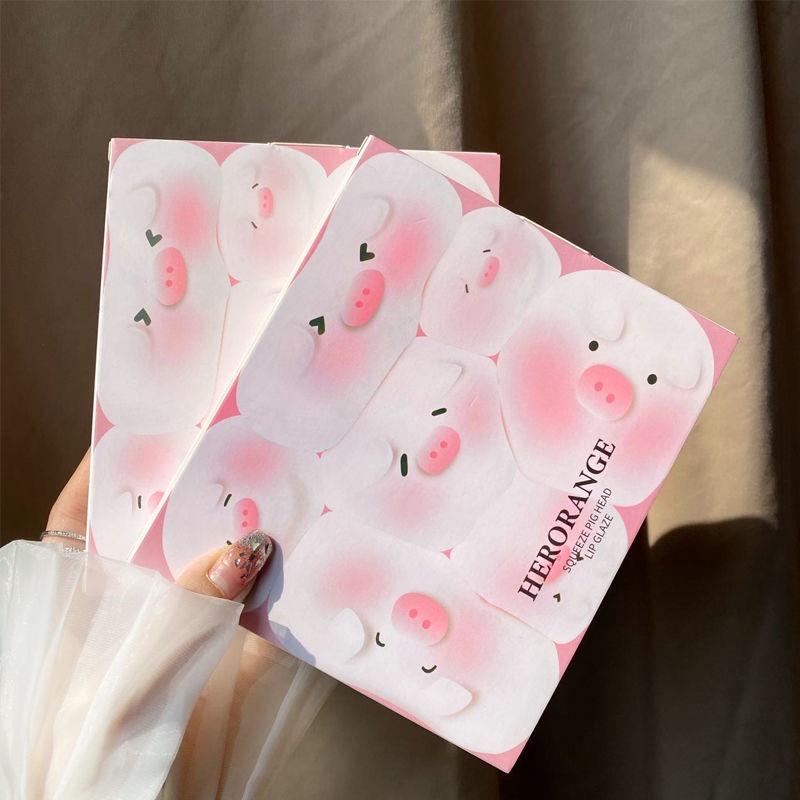 Set 6 Son Kem Màu Lì Mịn Màng Lâu Trôi Không Khô Môi Herorange