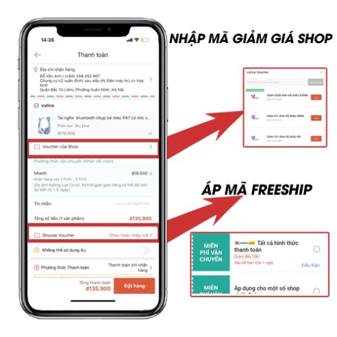 Giá treo tai nghe đế vuông chống trượt GTN02 chiều cao 235mm đầu tpu chống xước  tháo lắp tiện dụng có hộp đi kèm