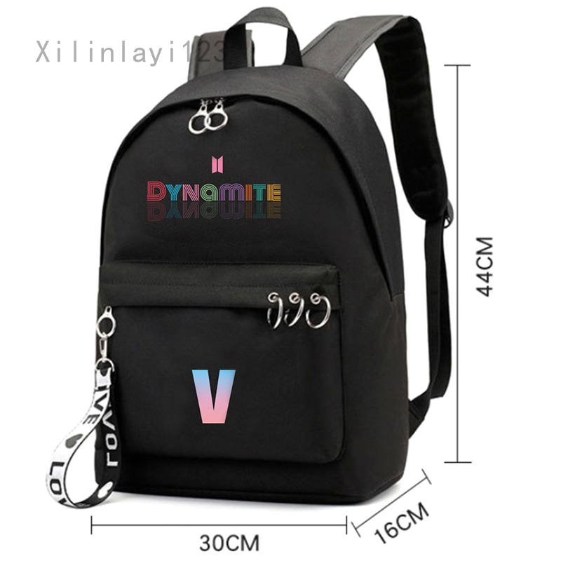 BTS Dynamite same style backpack backpack Korean student large-capacity casual backpack