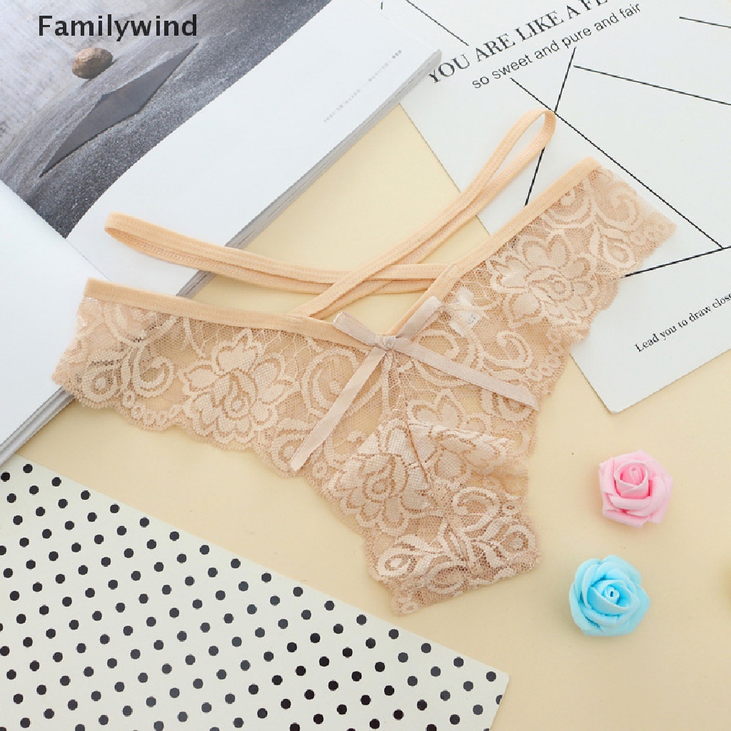 Familywind> Women Bandage Underwear Lingerie Panties G String Thong Briefs Lace Intimate well | BigBuy360 - bigbuy360.vn
