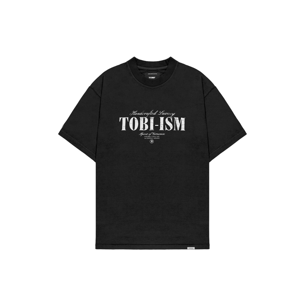 [Mã BMLT30 giảm đến 30K đơn 299K] Áo thun tay lỡ TOBI-ism vải Cotton