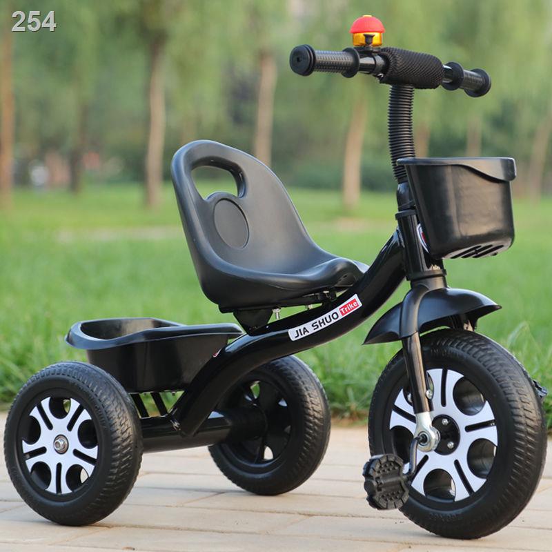 【Mới nhất】Xe đạp trẻ em ba bánh 1-3-2-6 tuổi đẩy có bàn lớn.