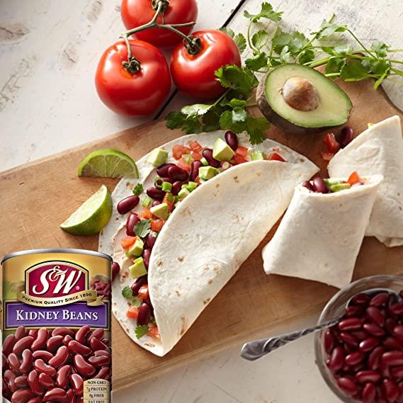 Đậu Thận  S&W Kidney Beans chứng nhận Non-GMO – hộp 439g