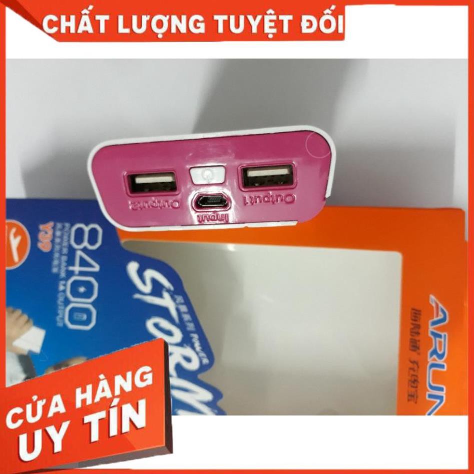 [chất lượng tốt- giá hợp lý] Pin Sạc Dự Phòng ARUN 8.400 mAh chính hãng - Arun 8400 Y39