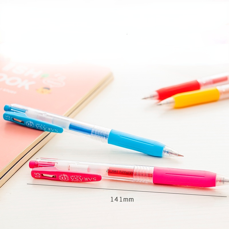 1 Bút Bi Mực Gel Ngòi 0.5mm 20 Màu Sắc Chọn Lựa Phong Cách Nhật Bản SARASA JJ15