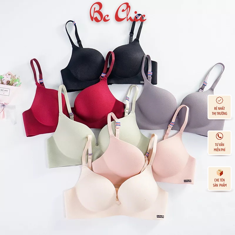 Áo Lót Su Đúc Không Gọng, Ôm Nâng Ngực, Xuất Pháp áo 2403 - LM BC_CHIC LINGERIE