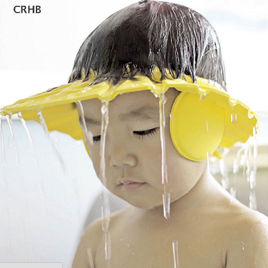 Mũ Tắm Gội Đầu 3 Màu Tùy Chỉnh Dành Cho Trẻ Em Mới