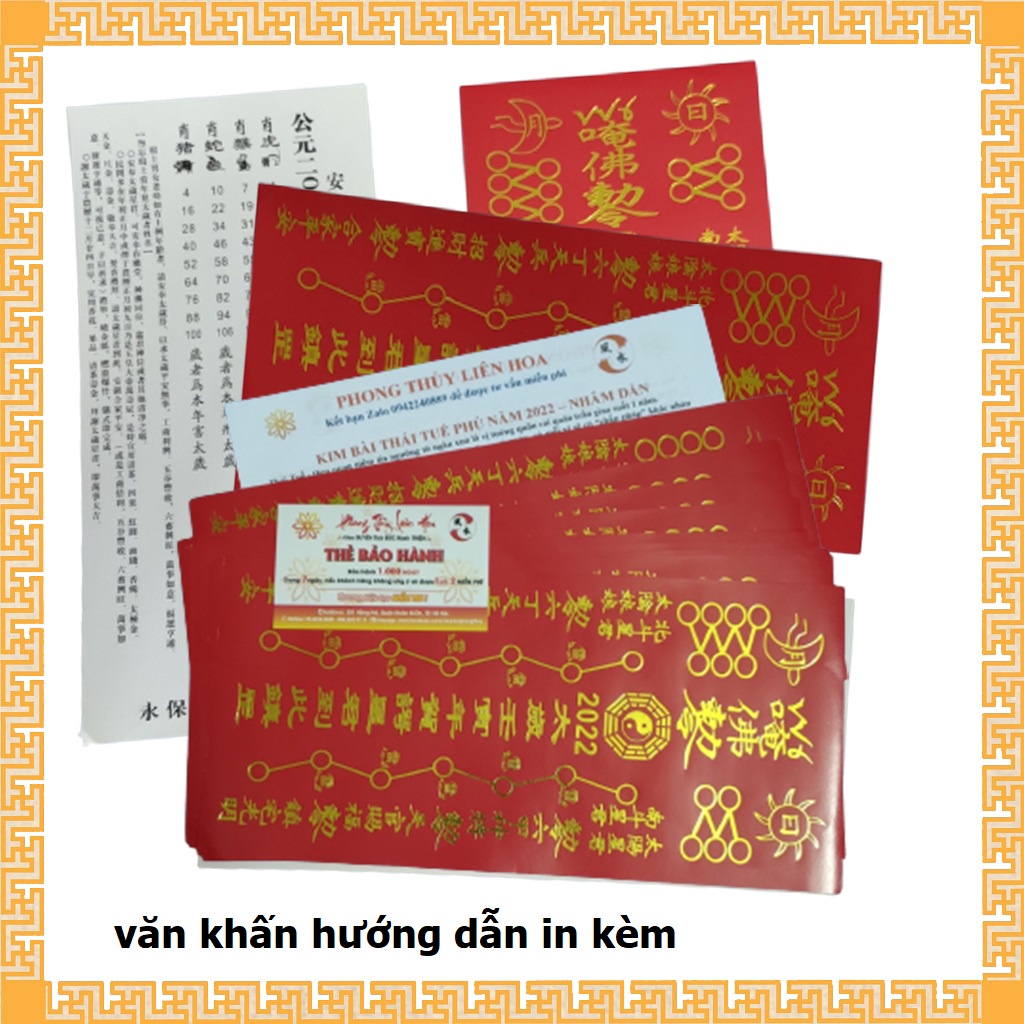 Phù Thái Tuế giấy dán cửa 2022 | BigBuy360 - bigbuy360.vn