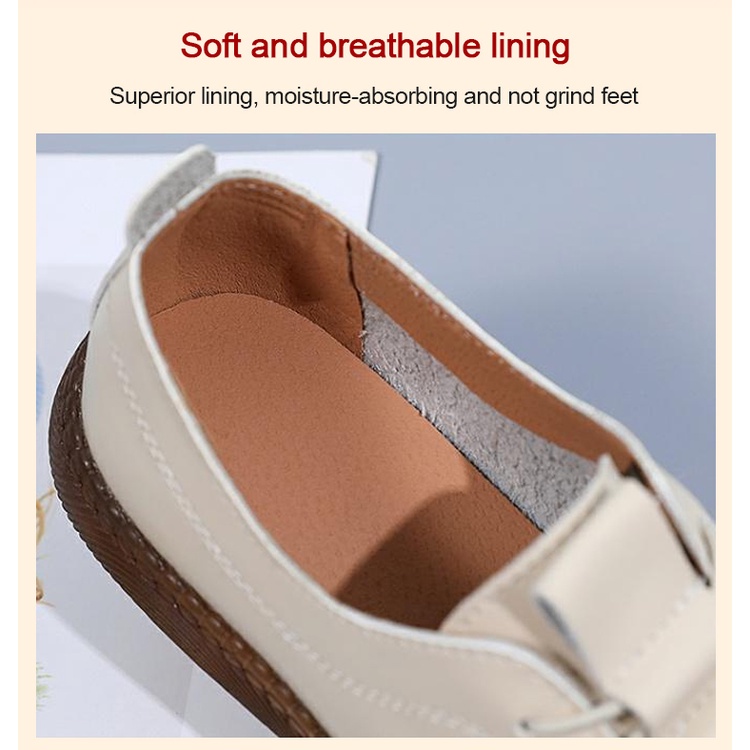 Giày Da Mềm Thời Trang Cho Nữ