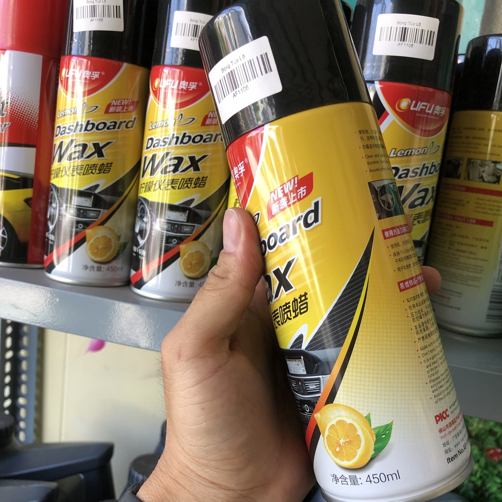 DUNG DỊCH XỊT BÓNG TAPLO/ BÓNG DA/ BÓNG NHỰA VÀ GỖ. HƯƠNG CHANH