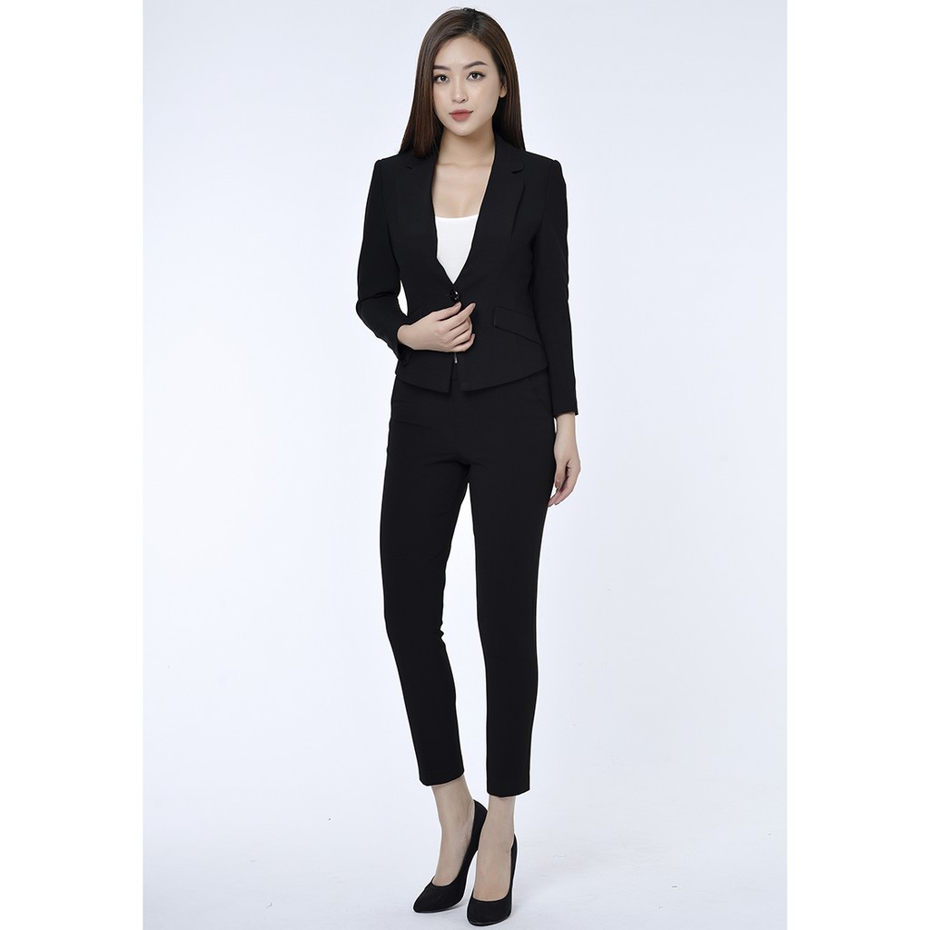 Áo vest cổ b, ve liền thân LAMER L65B18T016 (Đen/Xanh lá) | BigBuy360 - bigbuy360.vn