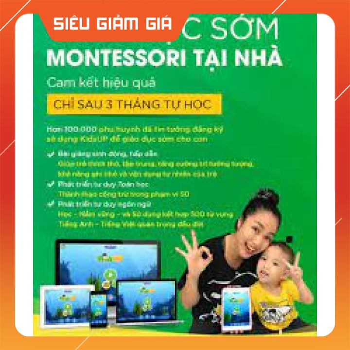 Kidsup - PHÁT TRIỂN TƯ DUY SỚM CHO TRẺ