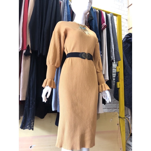 Đầm len Tiểu Thư 2hand VIP