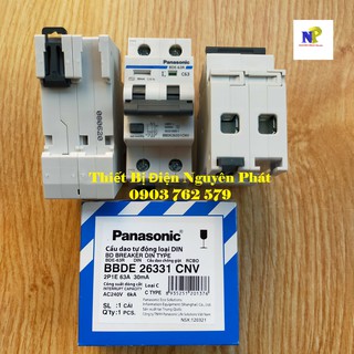 CB Chống Giật Panasonic RCBO