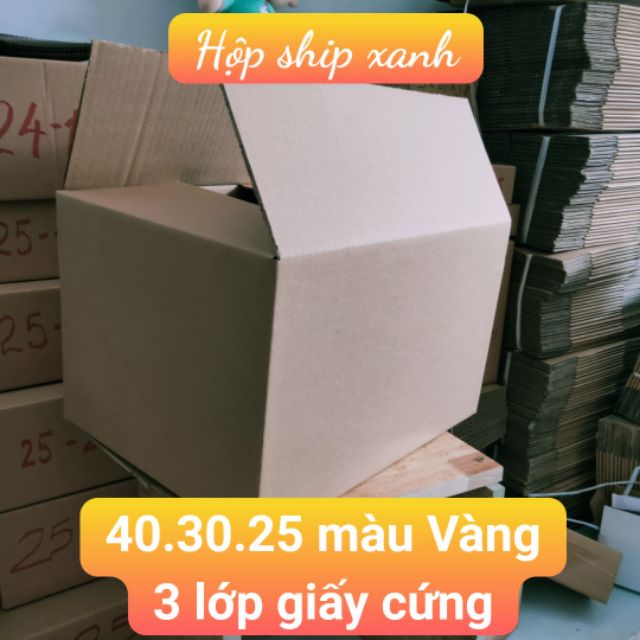 10 thùng carton 40-30-20  trắng😍 hoặc 10 thùng carton 40-30-20 vàng