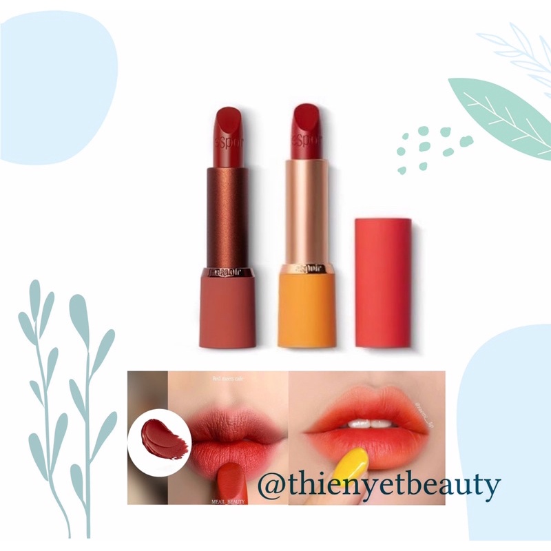 2019- Son thỏi Espoir Lipstick No Wear Gentle Matte phiên bản giới hạn