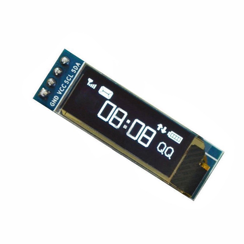 0.96 Inch SPI Serial 128X64 OLED LCD Display SSD1306 for 51 STM32 Arduino Font Color Yellow and Blue with 0.91 Inch IIC I2C SPI 128X32 White OLED LCD Display ule for Arduino PIC