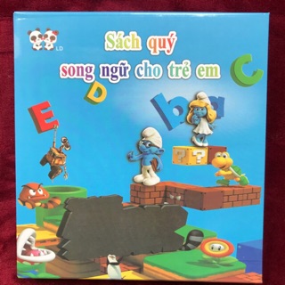Sách quý song ngữ cho trẻ em (hàng loại 1 có mã vạch) tặng kèm tặng pin