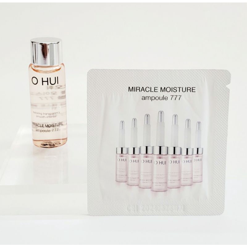 Gói huyết thanh cấp ẩm Ohui Miracle Moisture Ampoule 777