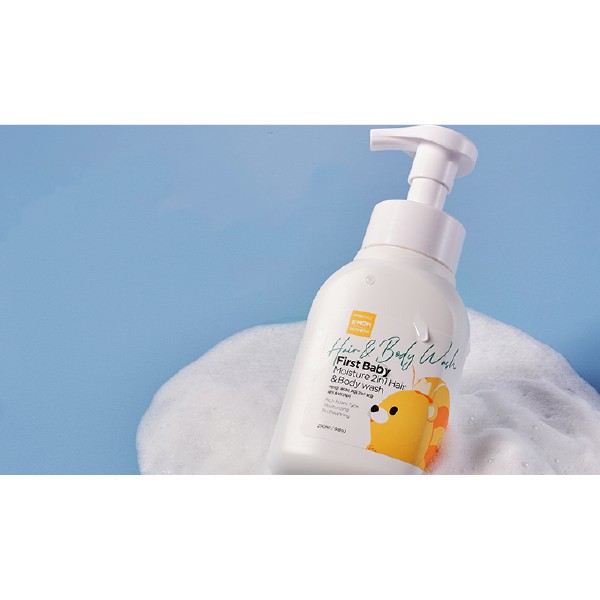 Sữa Tắm Gội Hữu Cơ Cho Bé K-MOM 290ml- KM63111