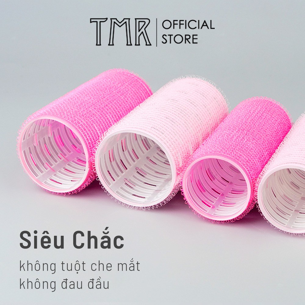 Lô cuốn tóc tự dính TMR chất liệu nhựa ABS cao cấp uốn mái, giữ nếp tóc