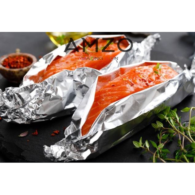 Giấy bạc nướng ngắn - giấy bạc nướng dài AMZO