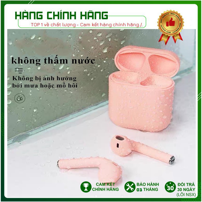 Tai Nghe Bluetooth i12 TWS Bản Full Chức Năng Cảm Biến Vân Tay Bảo Hành 1 đổi 1 trong 30 ngày | BigBuy360 - bigbuy360.vn