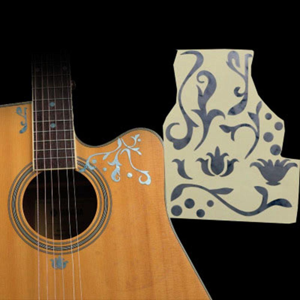 Miếng Dán Phím Đàn Guitar Điện Chữ Thập Đẹp Mắt Chất Lượng Cao